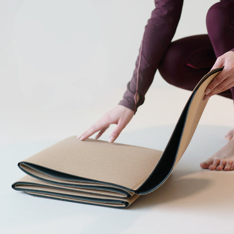 NATURAL FOLDABLE YOGA MAT